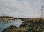 View of Saint-Mammes, c.1880 - Alfred Sisley