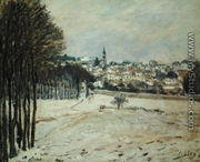 The Snow at Marly-le-Roi, 1875 - Alfred Sisley