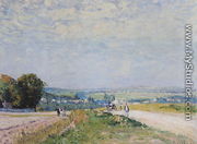 The Road to Montbuisson at Louveciennes, 1875 - Alfred Sisley