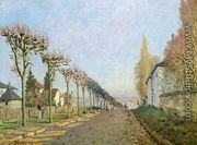 Rue de la Machine, Louveciennes, 1873 - Alfred Sisley