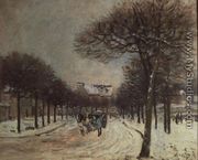 The Road to Saint-Germain at Marly, 1874-5 - Alfred Sisley