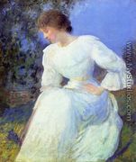 Woman in White, c. 1890 - Edmund Charles Tarbell