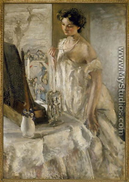 The Pearl Necklace, c.1905 - Henry Tonks