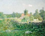 Landscape and Farm, c.1895 - Julian Alden Weir
