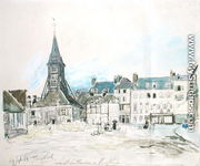The Church of Sainte-Catherine, Honfleur, 1864 - Johan Barthold Jongkind