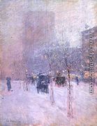 Late Afternoon, New York, Winter, 1900 - Childe Hassam