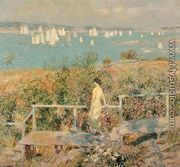 Yachts, Gloucester, 1889 - Childe Hassam