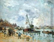 At the Quay de Bercy in Paris, 1874 - Armand Guillaumin