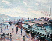 The Seine at Rouen - Armand Guillaumin