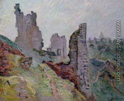 Ruins in the Fog at Crozant, 1894 - Armand Guillaumin