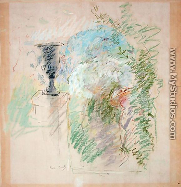 Vase in a Garden 1890 - Berthe Morisot