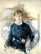 Portrait of Louise Riesener 1881 - Berthe Morisot