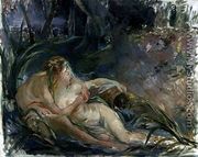 Jupiter and Callisto, after a painting by Boucher - Berthe Morisot