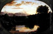 Sunset, View on Catskill Creek, 1833 - Thomas Cole