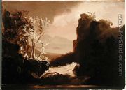 Romantic Landscape (Last of the Mohicans), 1827 - Thomas Cole