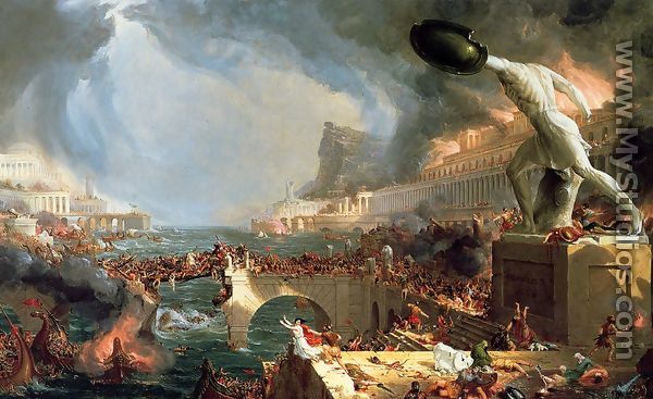 The Course of Empire: Destruction, 1836 - Thomas Cole