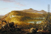 A View of the Two Lakes and Mountain House, Catskill Mountains  1844 - Thomas Cole
