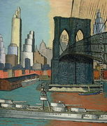 Bridge Tower, 1929 - Glenn O Coleman