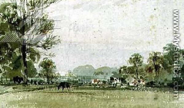 View of Hyde Park - F.J. Collignon