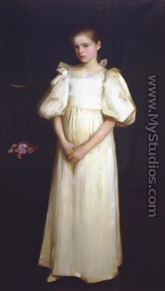 Phyllis, younger daughter of E A Waterlow, Esq  1895 - John William Waterhouse