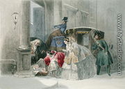 A Good Deed, from Les Modes Parisiennes c.1860 - François Claudius Compte-Calix