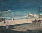 On the Pier, Brighton - Charles Edward Conder
