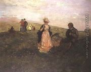 A Stroll in the Countryside - Charles Edward Conder