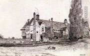 Overbury Hall, Suffolk, 1815 - John Constable