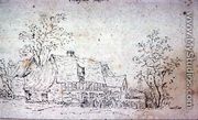 Cottage at East Bergholt 2 - John Constable