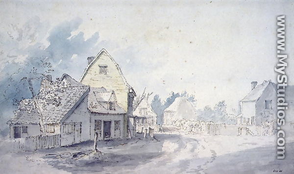 East Bergholt Street, East Bergholt - John Constable
