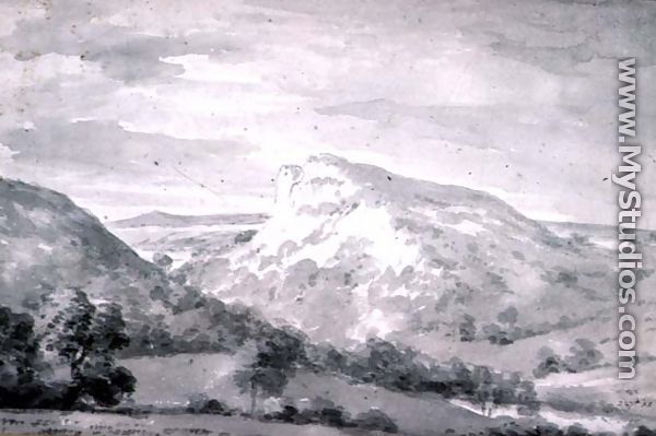 Matlock High Tor - John Constable