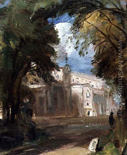 The Church at East Bergholt - John Constable