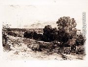 Sketch for the Painting Entrance to Fen Lane - John Constable
