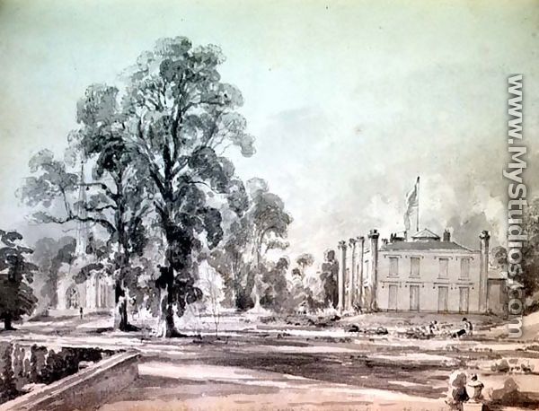 Coleorton Hall, Leicestershire, home of Sir George Beaumont - John Constable