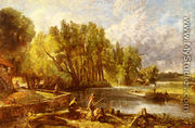 The Young Waltonians - Stratford Mill, c.1819-25 - John Constable