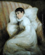 Young Girl resting on a Sofa - John Constable
