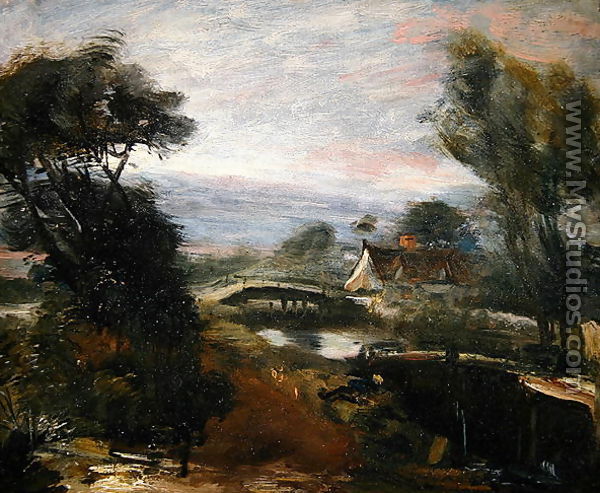 A View near Flatford Mill - John Constable