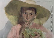 Boy Eating Grapes, 1890 - Joaquin Sorolla y Bastida