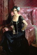 Clotilde in an Evening Dress, 1910 - Joaquin Sorolla y Bastida