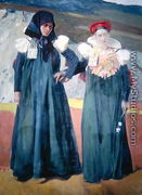 Traditional dress from the Anso Valley, 1914 - Joaquin Sorolla y Bastida