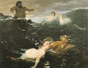 The Waves  1883 - Arnold Böcklin