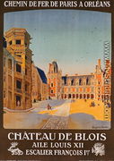 Poster advertising the Chateau de Blois, c.1920 - Leon Constant-Duval