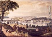 The City of Washington from beyond the Navy Yard  c.1824 - George Cooke