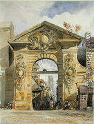 Porte Guillaume Leon, Rouen - Edward William Cooke