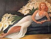 Portrait Of Natasha Gellman 1943 - Diego Rivera