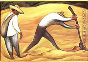 Peasants  1947 - Diego Rivera