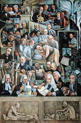 The History of Cardiology  1943-44 - Diego Rivera