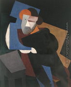 Portrait of Maximilian Voloshin, 1916 - Diego Rivera