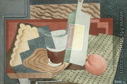 Still Life with Bottle and Glass 1945 - Diego Rivera