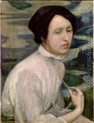 Portrait of Angelina Beloff  1909 - Diego Rivera